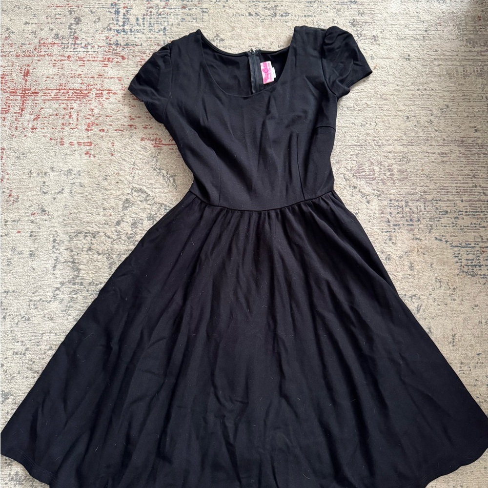 Vintage Inspired Black Dress